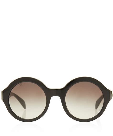 oversized round frame sunglasses prada|original prada sunglasses price.